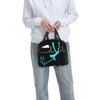 Spearfishing Spearfisher Fishing Heartbeat Pulse Insulated Lunch Bag for Women Kids Portable Food Boxes Thermal Lunch Box Tote