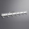 Mengting 304 Stainless Steel 7-Hook Adhesive Wall Hanger