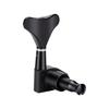 Electric Bass Tuning Pegs Sealed Tuning Key Replacement Pegs for Musical Instruments Black