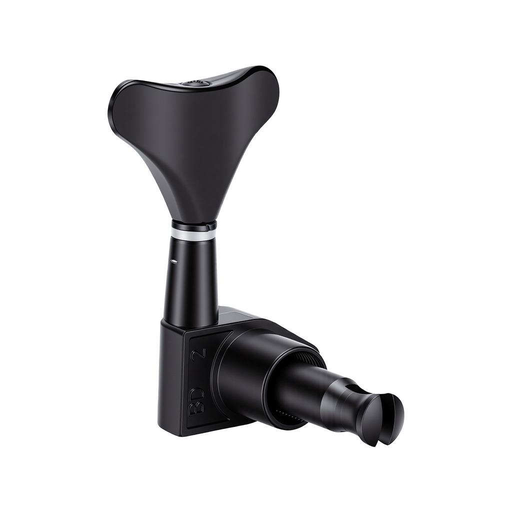 Electric Bass Tuning Pegs Sealed Tuning Key Replacement Pegs for Musical Instruments Black