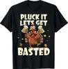 Thanksgiving Pluck It Lasst uns gebasted werden Lustiges Herbst Papa Männer T-Shirt