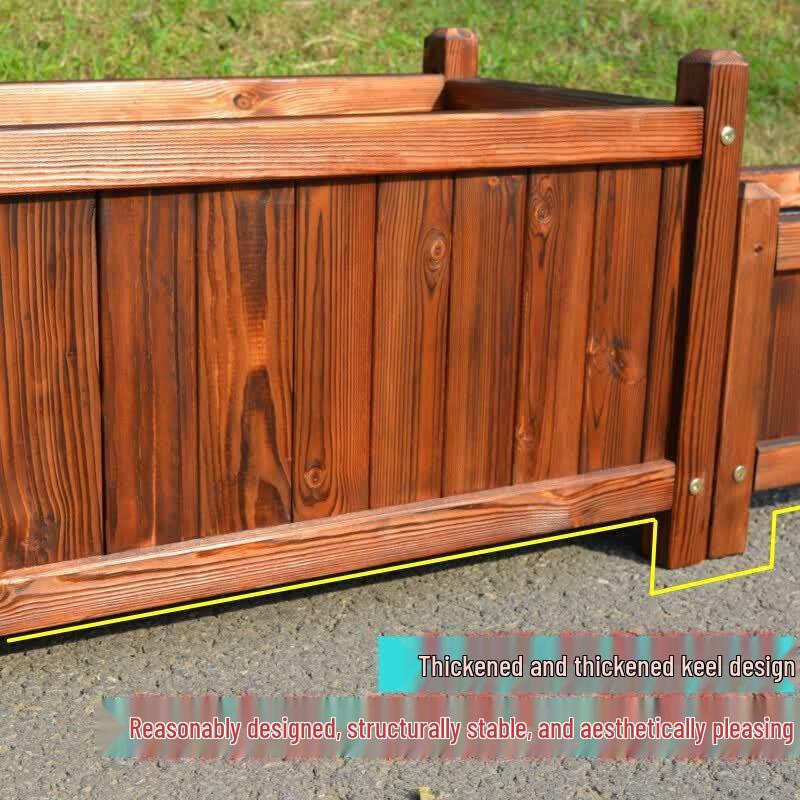 Devolodo Anti-corrosion Wooden Planter Box