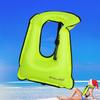 Portable Swim Jacket Adjustable Swimming Life Vest Inflatable Buoyancy Vest for Snorkeling Swimming Kayaking Boating
