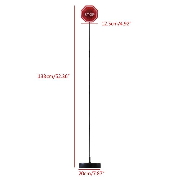 Bright Red Blinking Helper Gadget Garga Led Stop Sign Parking Assistant Sensor