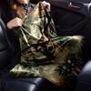 1pc Deer Christmas Blanket Lightweight Flannel Throw for Sofa Bed Travel Camping Livingroom Office Couch Chair