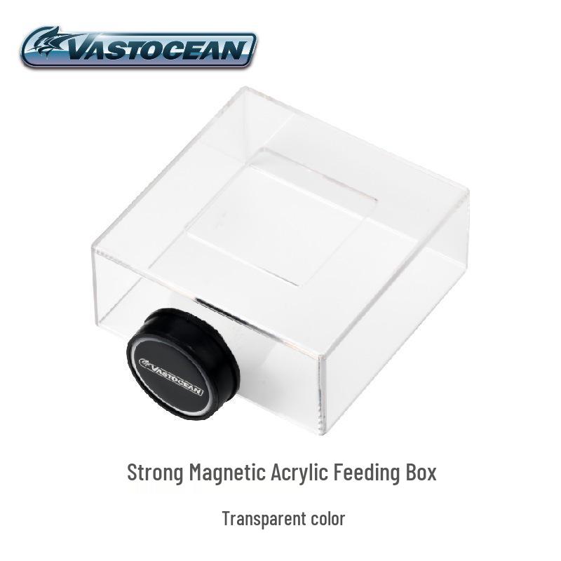 

VASTOCEAN Magnetic Floating Feeding Ring for Aquarium Fish Tanks