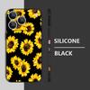 Wrist Strap Lanyard TPU Phone Case For iPhone 17 16 15 Pro Max 13 14 Pro Max 17e 16e 11 White Flower Soft Silicone Back Cover