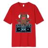 Domo Kun DJ Domo T Shirts Men Cotton Humorous T-Shirts  Breathable O-Neck Short Sleeve Harajuku Loose Tees Cotton Tops Gift Idea