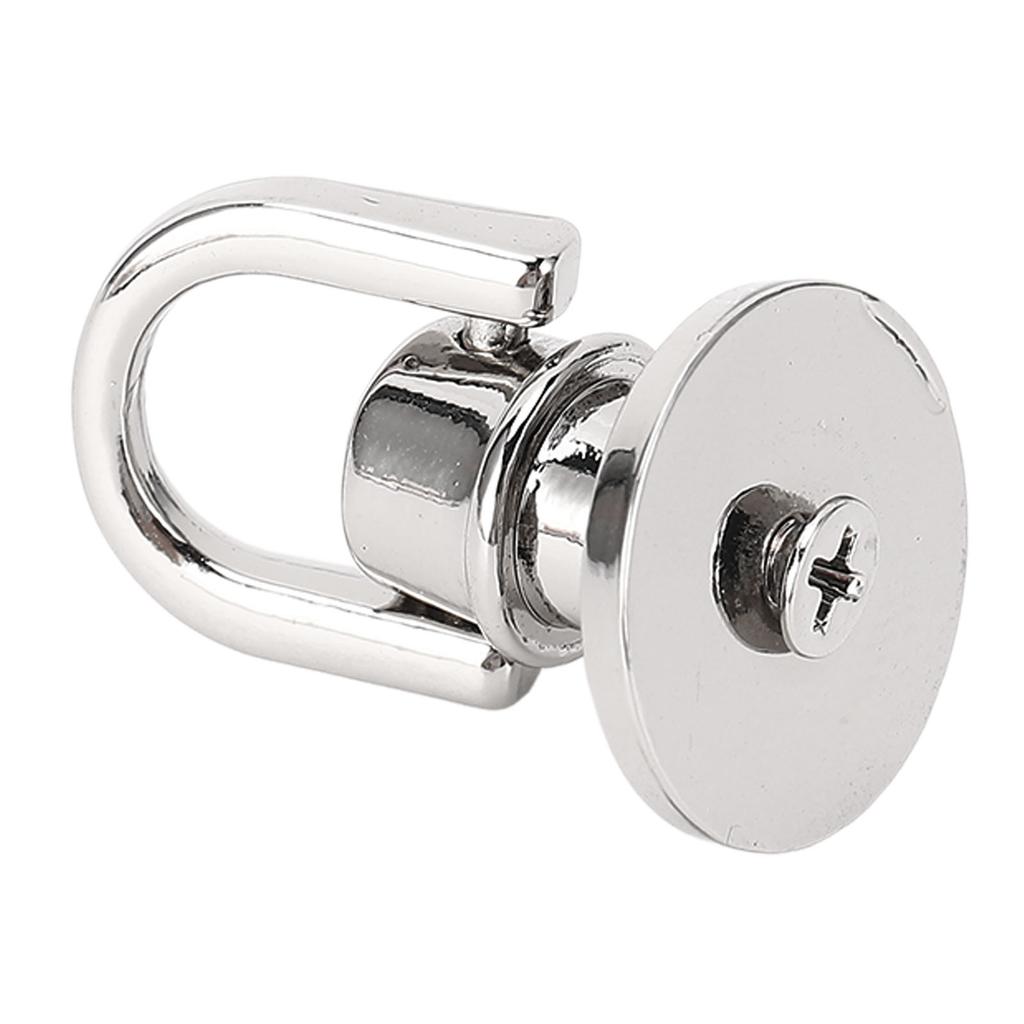 20 Pcs D   Rivet Zinc Alloy Iron   Hd Button Rotatable D   Stud Screw for Handbag Backpack Pet Collar