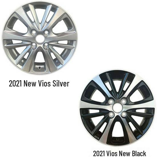 Compatible with 14-15 inch Toyota Yaris, Vios, Corolla and more for alloy wheels, steel rims, and tire modifications.