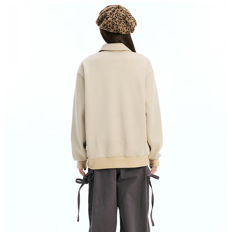 Fingercroxxit Unisex Schweres Polo-Sweatshirt