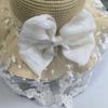 UV Protection Butterfly Knot Straw Hat Straw Sun Protection Hat New Sunshade Hat  Outdoor