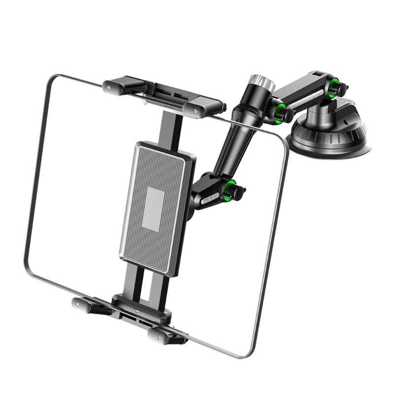 360 Degree Rotating Tablet Stand Holder  Long Arm Suction Cup for Car, Trucks with Strong Suction Grip