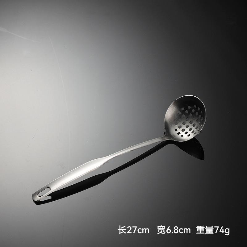 

Немагнитная нержавеющая сталь вертикальная лопатка с плоской ручкой набор ложек кастрюля подарочная ложка для жарки горячая кастрюля суповая раковина дуршлаг Colander 201