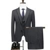 Men's Trendy Business Casual Suit Set for Work, Interviews, and Weddings