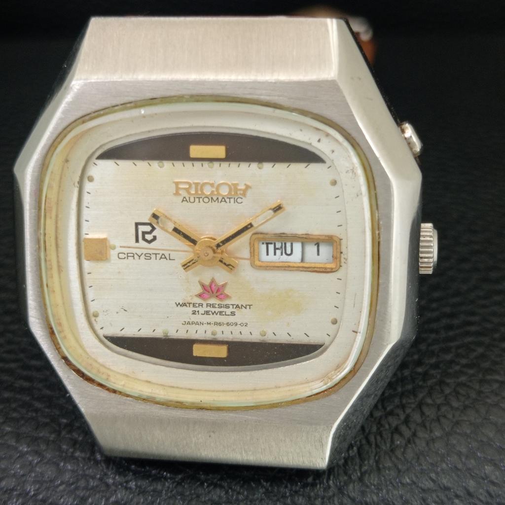Ricoh R31 AUTOMATIC VINTAGE JAPAN MENS ORIGINAL DIAL WATCH A703562-1