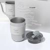 Feiwu FW-T850 Stal Nierdzewna Zestaw do Kawy Pour-Over z Pudełkiem Prezentowym
