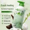 Gardenia Scent Amino Acid Shower Gel - Refreshing, Oil-Control, Gentle, Non-Irritating, Rich Foam, Long-Lasting Fragrance.