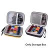1Pc Guitar Pick Storage Pouch Bag Portable EVA Black Yellow Guitar Pick Holder Case Box With Pick Slot