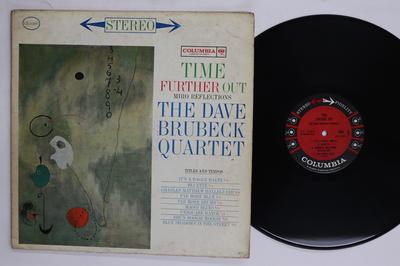LP Record DAVE BRUBECK  Time Further Out Miro Reflections CS8490 COLUMBIA 1961 US Jazz Used