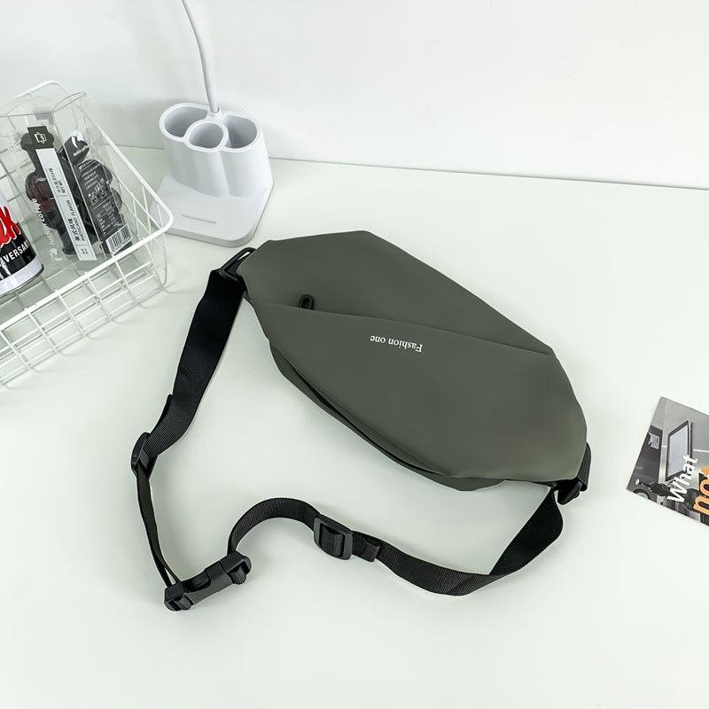 Chest Bag Men's Ins Sports Men's Shoulder Bag Leisure Boys' Pockets Fashion Mobile Phone Men's Slung.