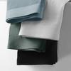 Luxury 120s Lenzing Modal Men's Mid-Waist Ribbed Boxer Briefs with Antibacterial Breathable Crotch