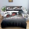 3D Car King Queen Duvet Cover Vintage Lightweight Train Bedding Set for Teens Adult Racing Supercar 2/3pcs Polyester Quilt Cover
