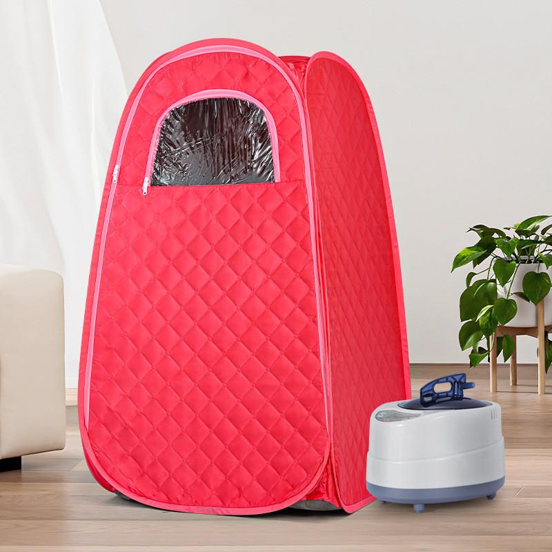 Household Sweating Steam Box Portable Foldable Steam Sauna Room Full Body 360 ° Steam Circulation Sweating Fumigation Set