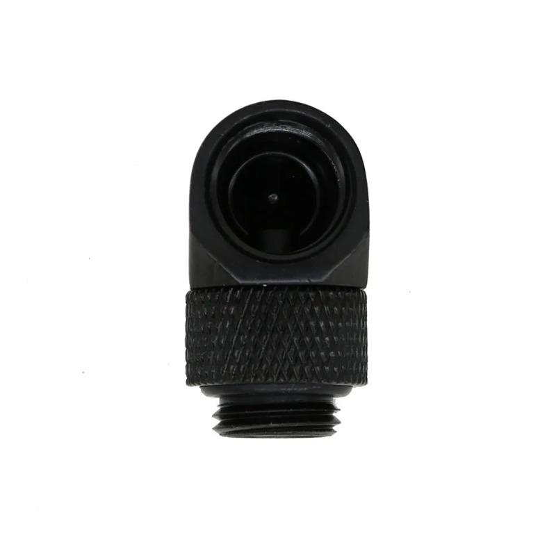 1pcs G1/4 Thread Rotating 90 Degree Elbow Fitting Adapter Rotary Fitting Water Cooled Connector for PC Water Cooling System
