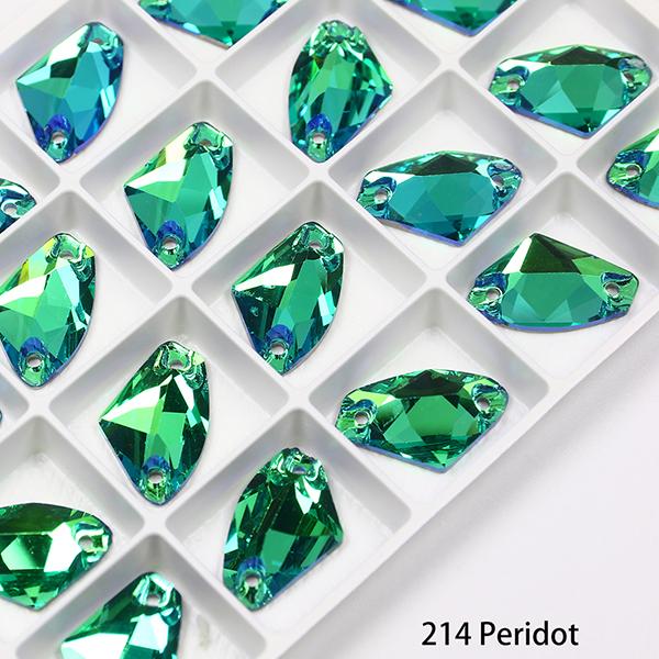 Cosmic Shaped Sew on Crystal Flatback Glass Rhinestones Bulk Loose Crystal Beads Garment DIY Sewable Accessories