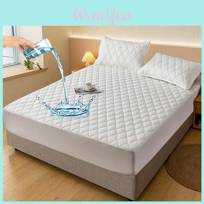 Pure Cotton Waterproof Bed Pad With Dustproof And Moisturewicking Features For Kids Bedroom