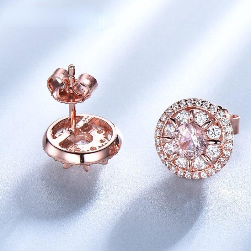 SACE GEMS Brincos de Moissanite para Mulheres Qualidade Superior 100% Prata Esterlina 925 Brilhantes Festa de Casamento Joalheria Fina