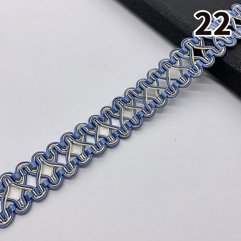 

11.5-12 Meter Tassel Trim Lace Ribbon 3cm Width Lace Trimming Edge Fringe For Sewing Curtain Home Upholstery DIY Accessories 11.5-12M