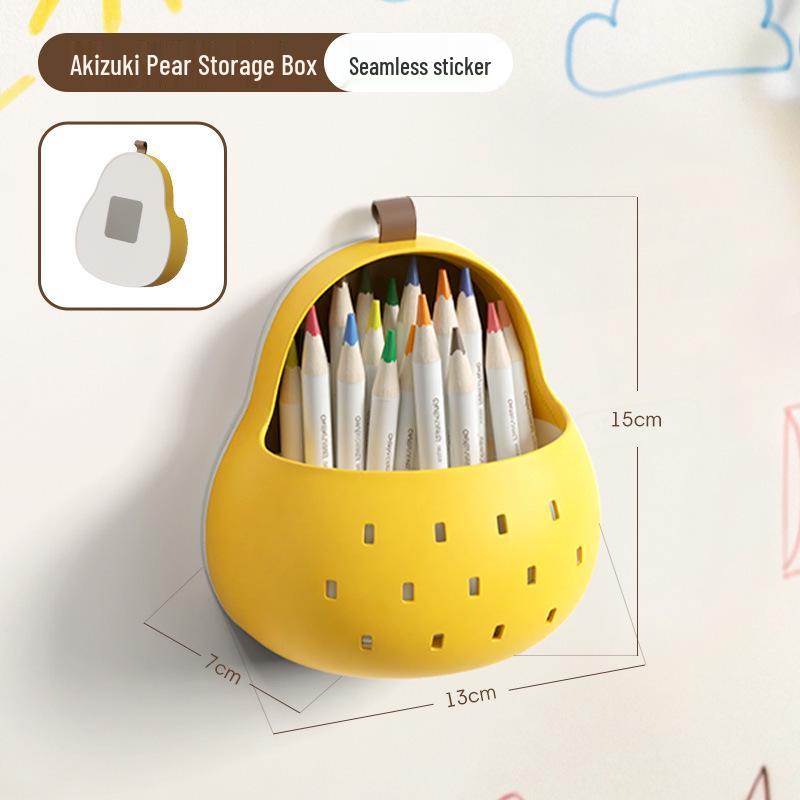 Magnetic Wall-Mounted Kitchen Storage Basket - Punch-Free, Cute, Creative Organizer