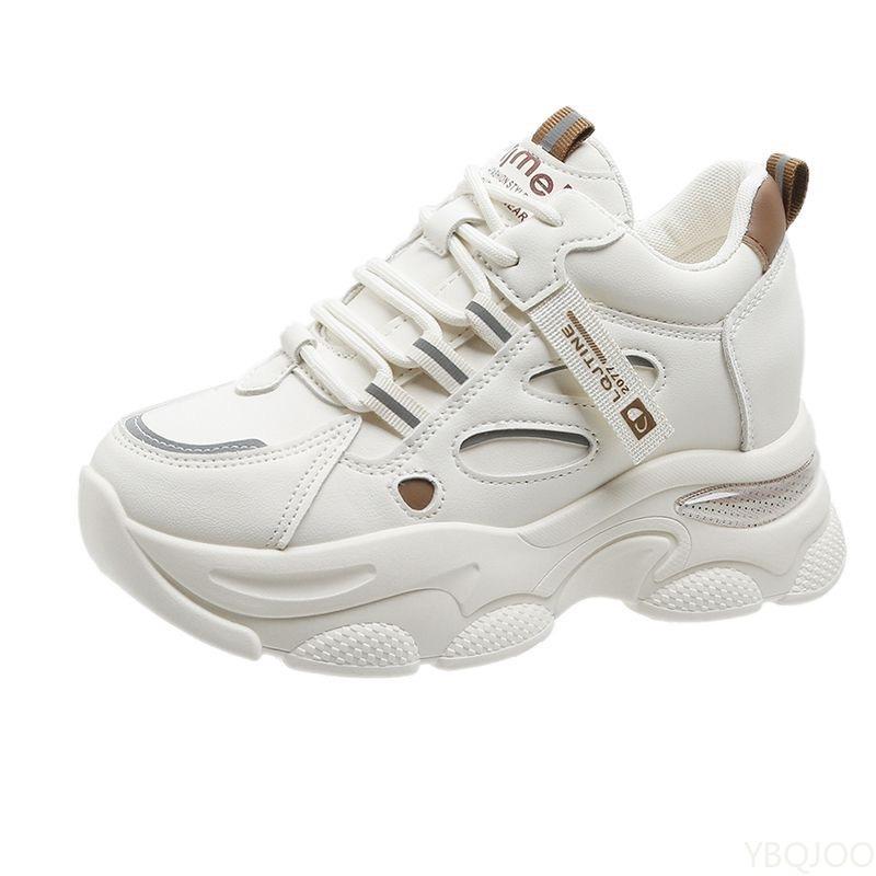 2026 New Spring Sports Shoes Casual Woman Comfortable Breathable Running Shoes Women Thick Bottom Ultra-light Sneakers