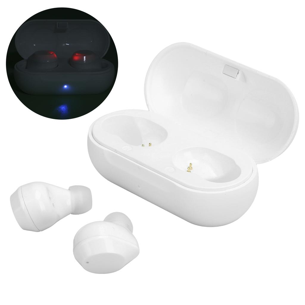 N70 Bluetooth 5.0 Kopfhörer Drahtlose IPX5 Wasserdichte Headsets Freisprech-Kopfhörer (Weiß)