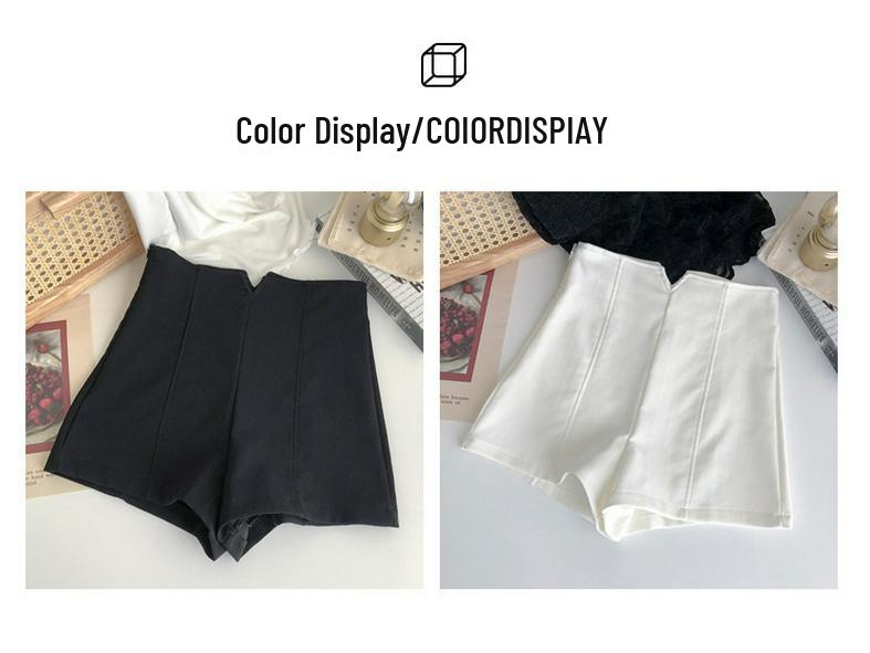 2023 Summer Women's High Waist Slimming Wide-Leg Casual Shorts