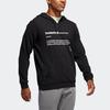 Adidas Definition Hdy Knit Hoodie Fitted Pullover Sweatshirt Men Tops Black FR9336