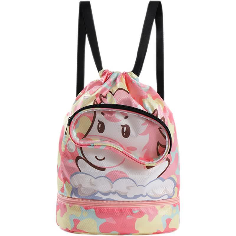 Mochila de Natación Infantil con Separación Seco Húmedo