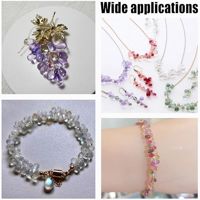 Home Party Supplies Petals 8x6mm DIY High Quality Jewelry Making 50pcs Jewelry Findings Popular Accessories Earrings Glass Tulip Necklace Beads