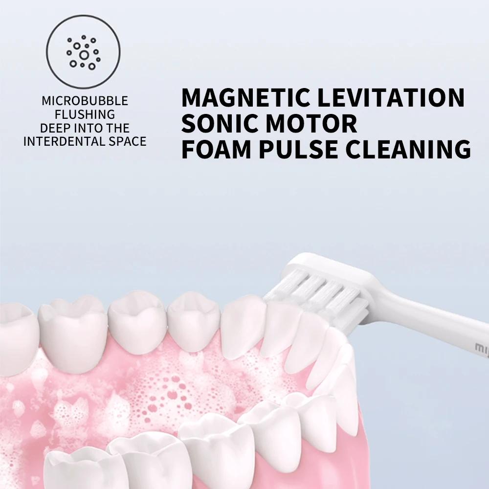 Xiaomi Mijia Sonic Electric Toothbrush T200 Type-C Charging IPX7 Water Proof Antibacterial Bristles Xiaomi Toothbrush