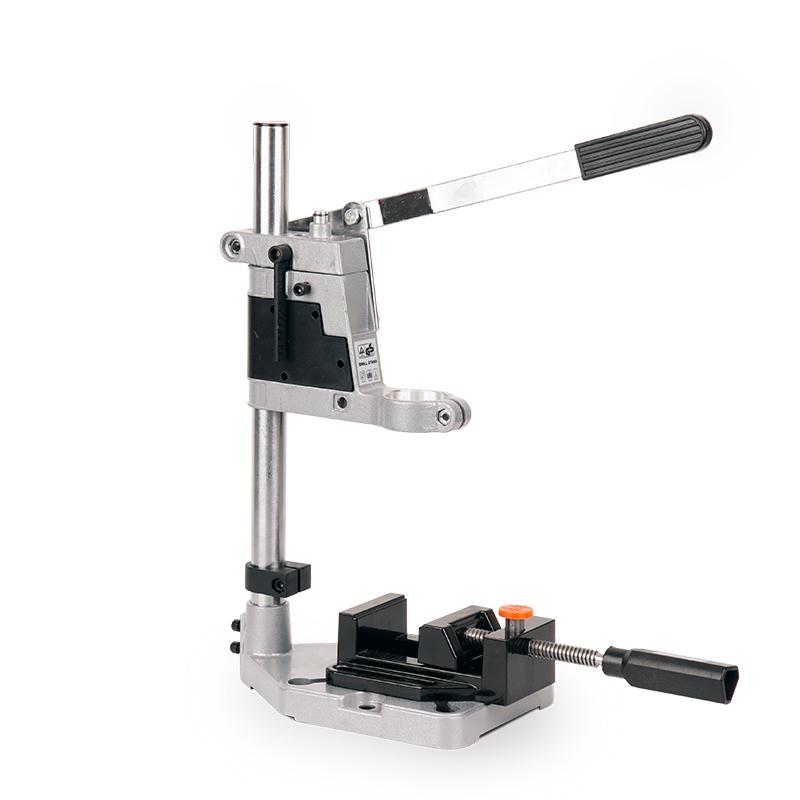 Multi-Function Electric Drill Stand for Bench or Handheld Use