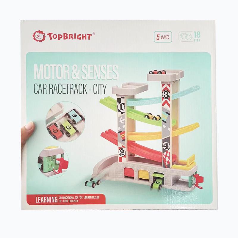 Tebaoer Gliding Track Car Slide Toy for Kids