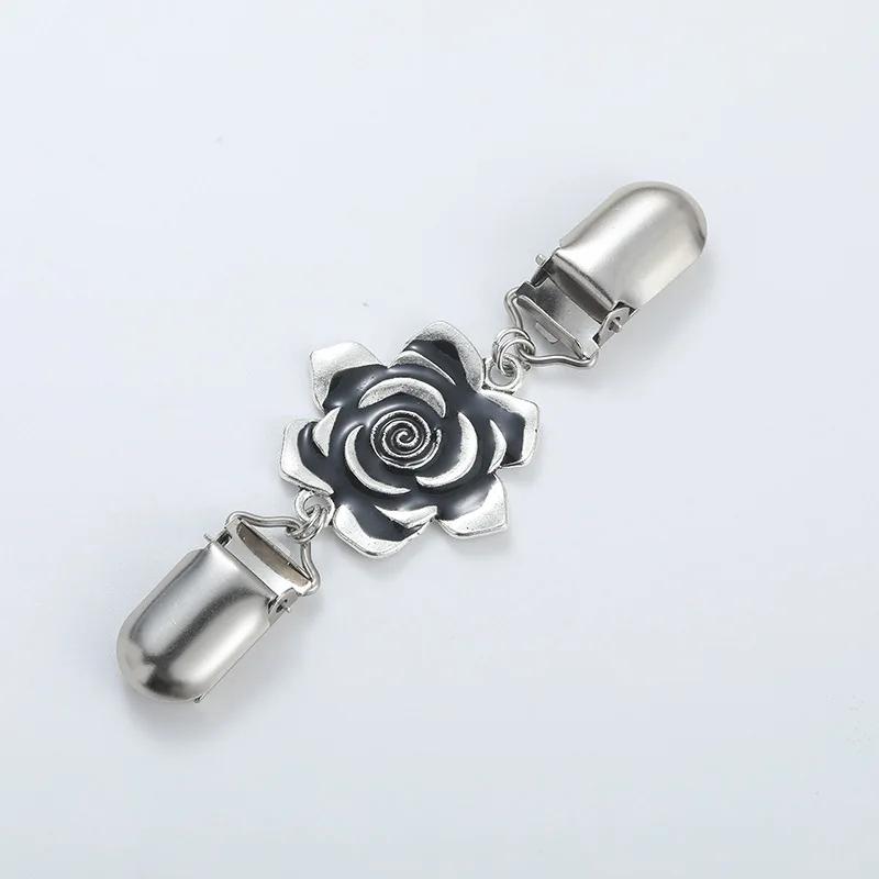 2 pcs of clothes clip brooch clip vintage clothing sweater cardigan shawl dress brooch clip shirt clip girl ladies