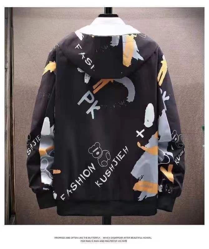 Samt-Kapuzenpullover für Teenager-Jungen Herbst/Winter - Stylische, locker sitzende Jacke