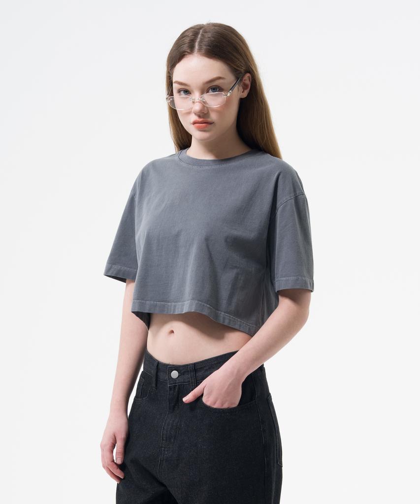 Descheuis Everyday Pigment Crop Short Sleeve Tee (W)
