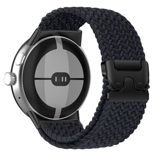 Braided Nylon Paracord Watch Band for Google 41MM/45MM