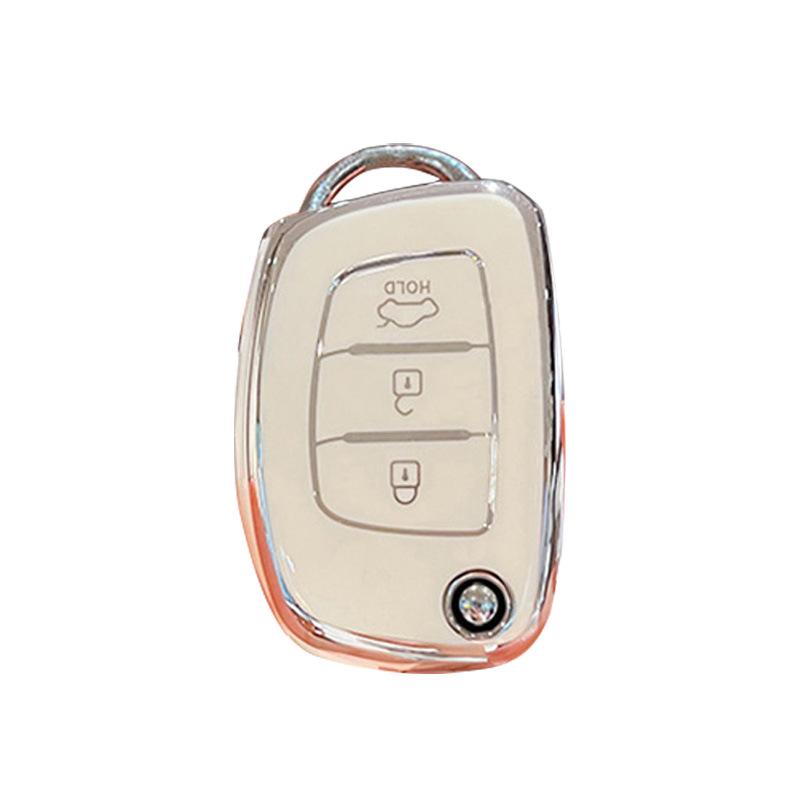 Hyundai Schlüsselhülle für ix35, Langdong, Lingdong, Mingtu, Elantra, ix25, Reina, Santa Fe, Fiesta