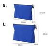 Portable Waterproof Tool Storage Bag Large Capacity Foldable Travel Toiletry Bag Solid Color Ultralight ID Bag