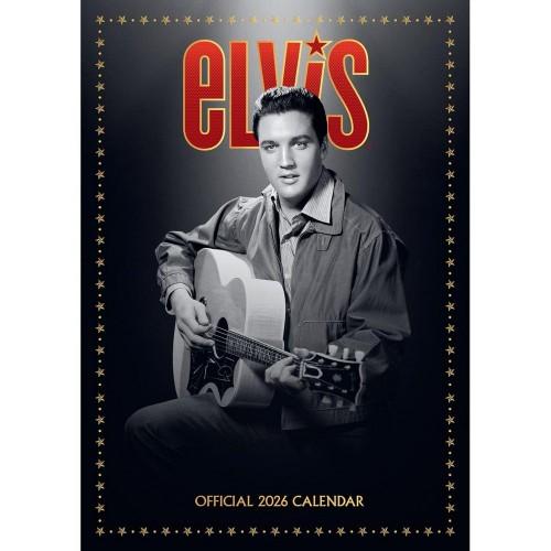 Elvis Presley 2026 A3 Wall Calendar